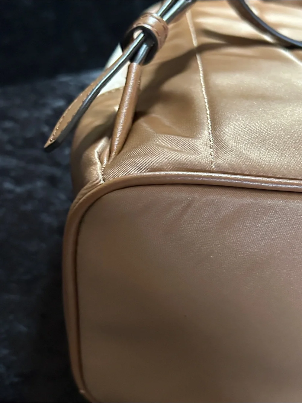 Michael Kors Kenly Dark Khaki Nylon LG Backpack